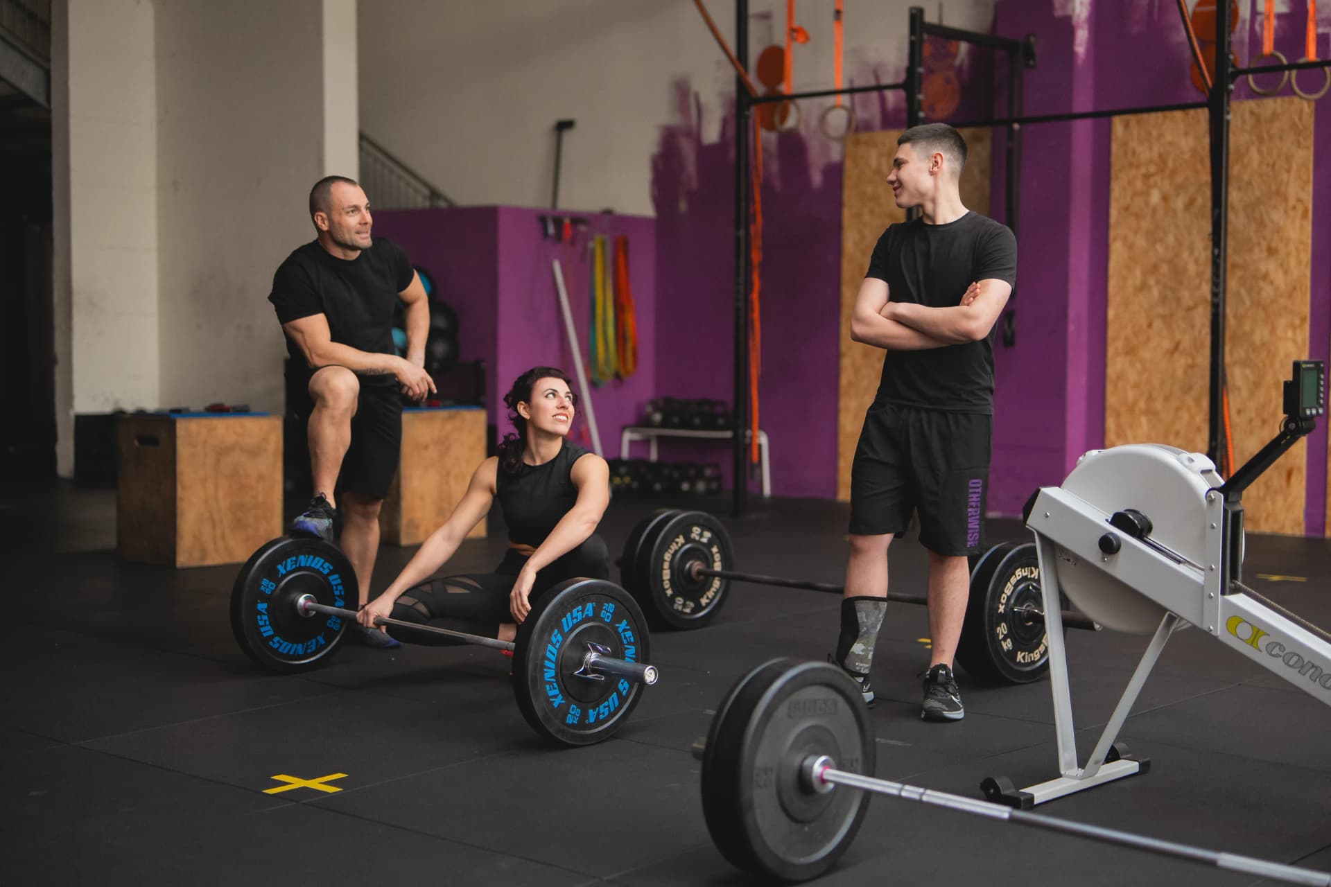 Functional fitness CrossFit APX box affiliation training