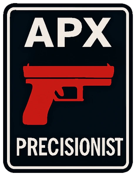 Badge APX Precisionist